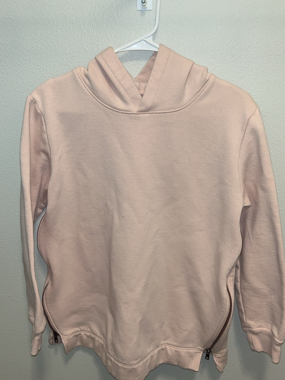 Isabel Maternity by Ingrid & Isabel Blush Pink Hoodie Sweatshirt